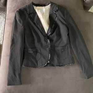 Black Blazer with detailing